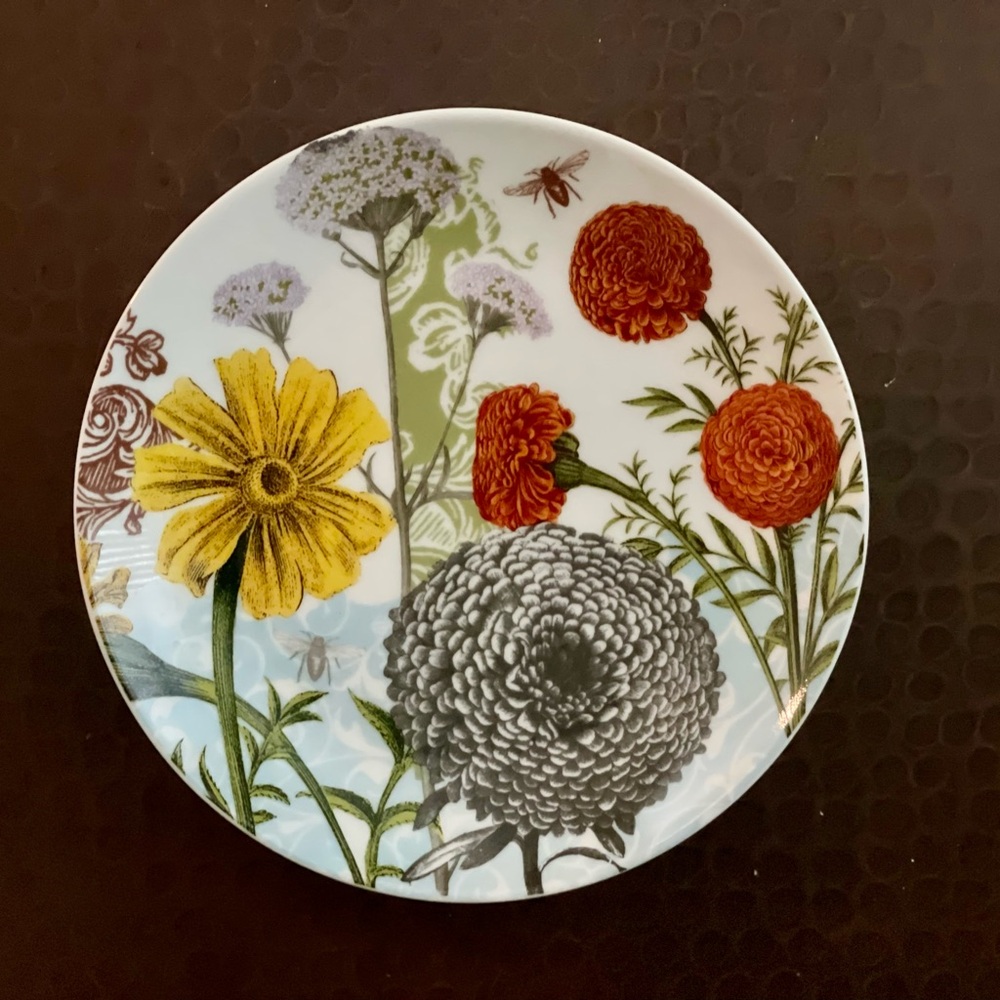 Floral Decorative Plate